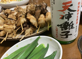 天神囃子のラベルと瓶 1