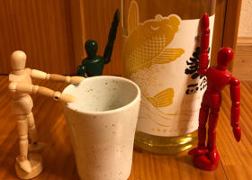 勢正宗のラベルと瓶 3