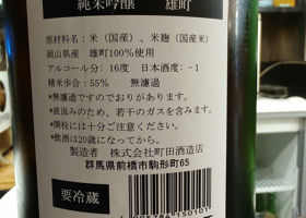 町田酒造 チェックイン 2