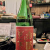 亀齢萬年のラベルと瓶 2