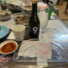 玄米酒のラベルと瓶 3