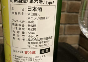 町田酒造 チェックイン 2