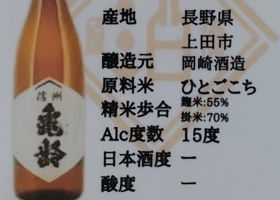 信州亀齢 チェックイン 3