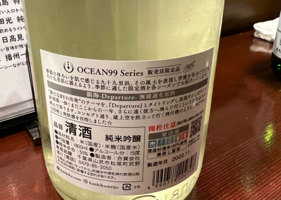 Ocean99 series 銀海departure