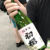 初桜酒造のラベルと瓶 1