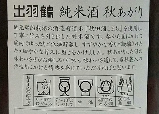 出羽鶴