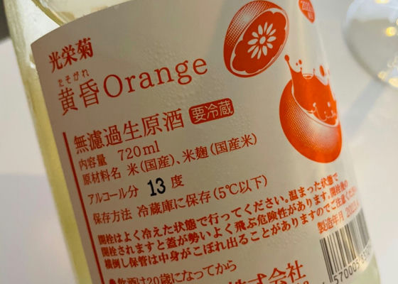 光栄菊　黄昏Orange