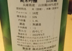 町田酒造 チェックイン 2