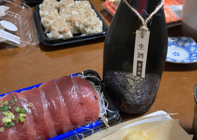 産土のラベルと瓶 3