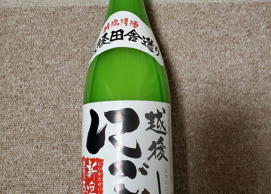 越後にごり酒 チェックイン 1